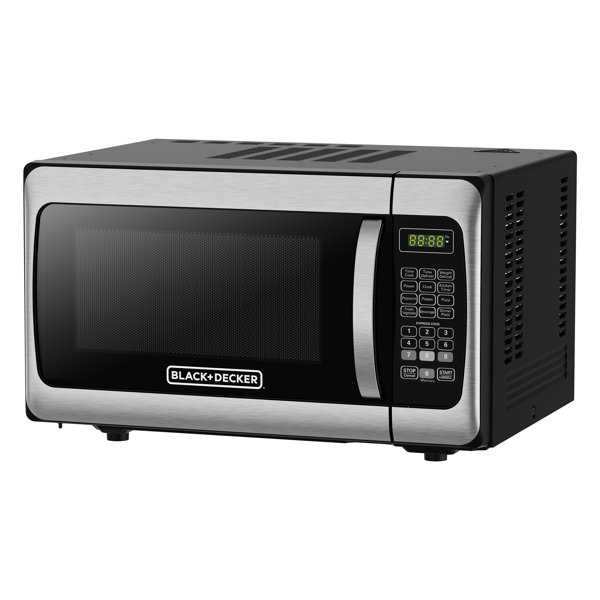 Black + Decker 20.2" 1.1 cu ft. 1000 Watt Countertop Microwave Wayfair